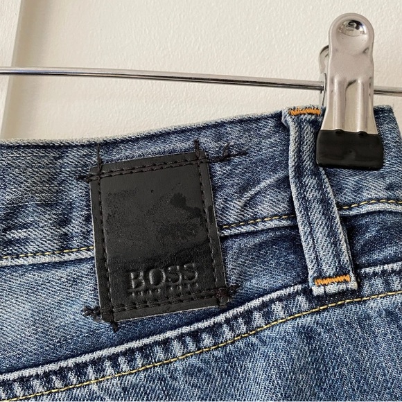 Hugo Boss Jeans Straight Fit Jacksons Blue W30 L29 - Picture 5 of 10